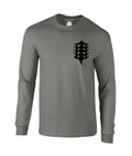 Undead Dynasty Warrior Long Sleeve Grey T-Shirt