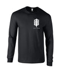 Quan yin: Spiritual Protection Black Long Sleeve T-Shirt